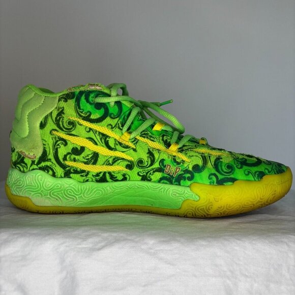 PUMA LaFrancé x MB.03 FOREVER.RARE Size 8.5 Lace up Green - Picture 6 of 16